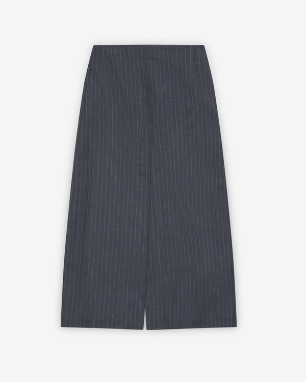 Litkovska - Women's Layered Midi Skirt - (Grey)