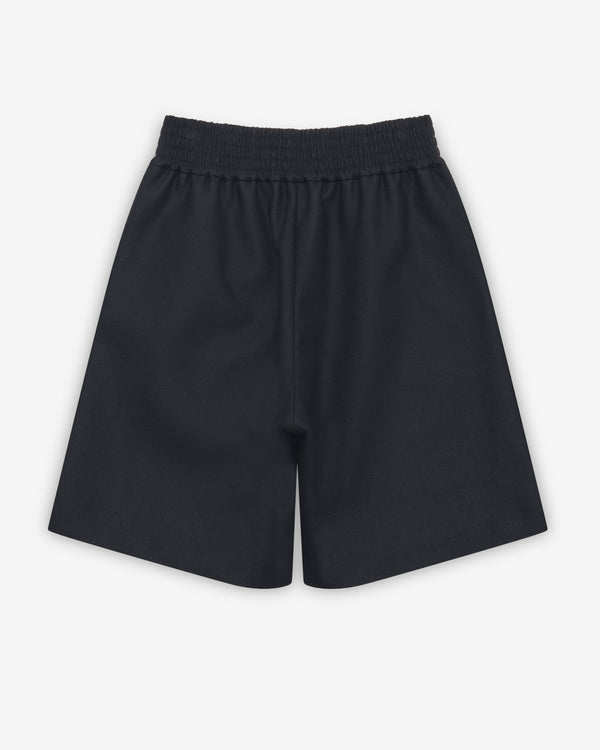 Sacai - Men's Wool Melton Shorts - (Black)