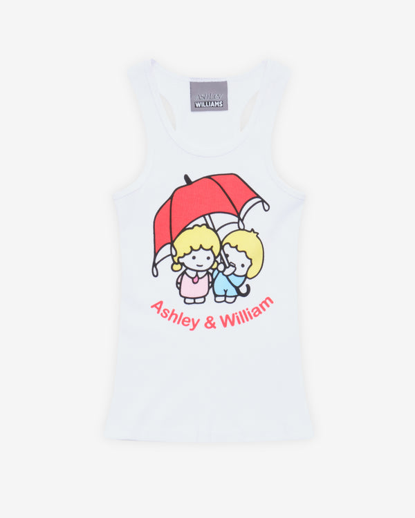Ashley Williams - Women's Graphic Tank Top - (White)