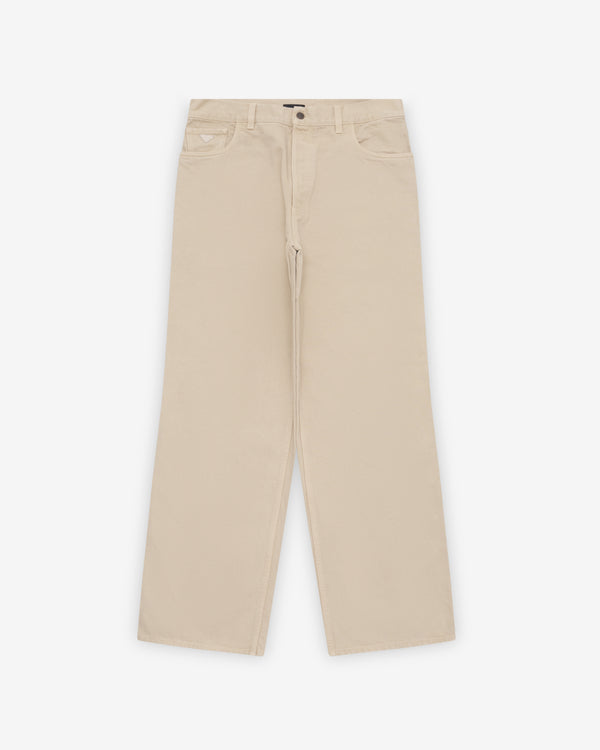 Prada - Men's 5-Pocket Old Denim Jeans - (Sand)