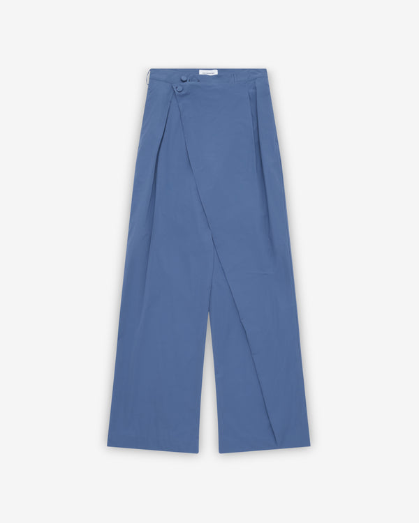 Kiko Kostadinov - Men's Kippel Wrap Trousers - (Abyss Blue)