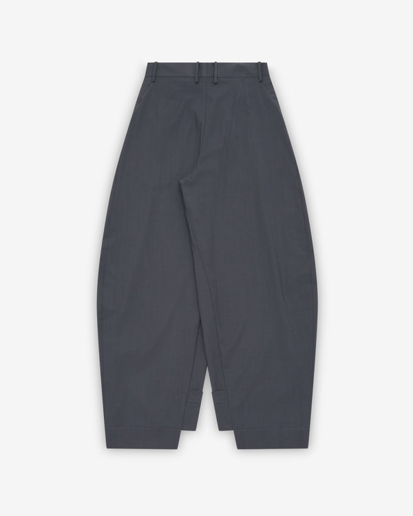 Litkovska - Women's Pleated Barrel-Leg Pants - (Graphite)