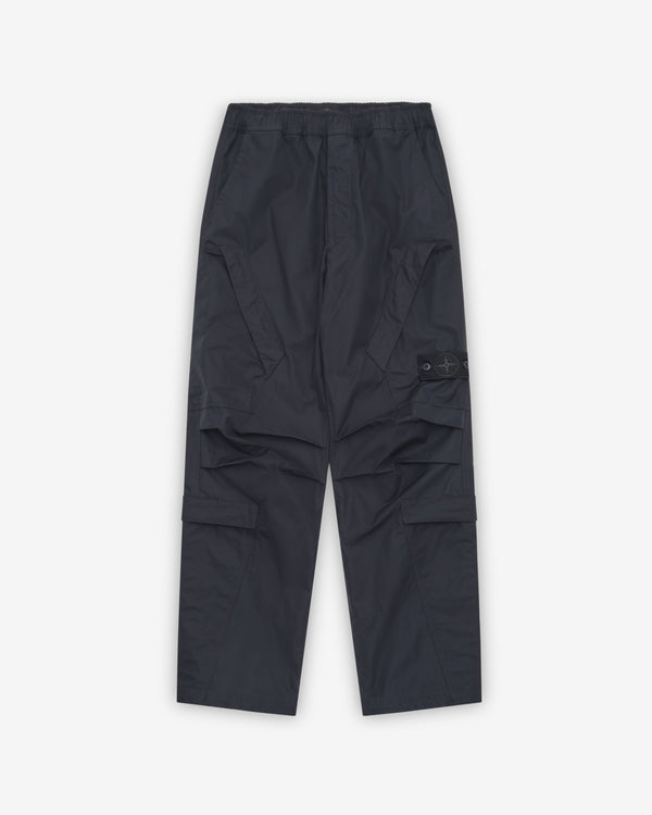 Stone Island - Men's All Weather Cotton Canvas Ghost Trousers - (Black)