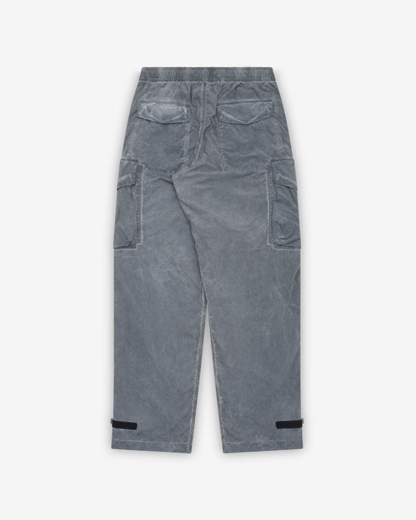 Stone Island - Men's Uneven Pigment Dyed Nylon Smerigliato Trousers - (Black)
