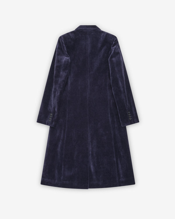 Jil Sander - Women's Double-Breasted Coat - (Midnight)