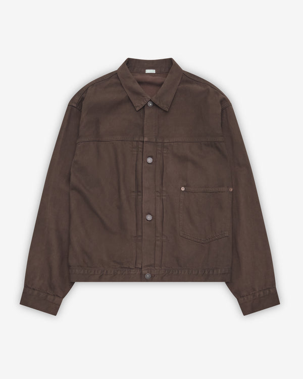 A.Presse - Men's 1st Type Denim Jacket - (Brown)