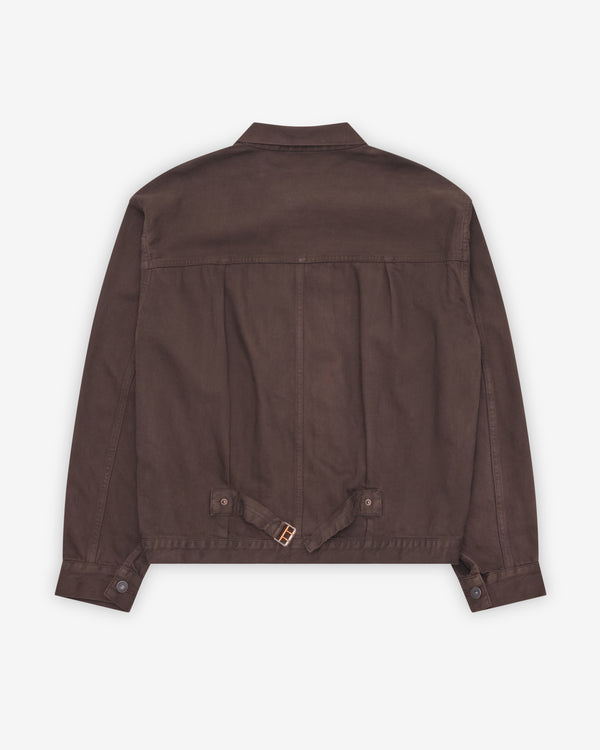A.Presse - Men's 1st Type Denim Jacket - (Brown)