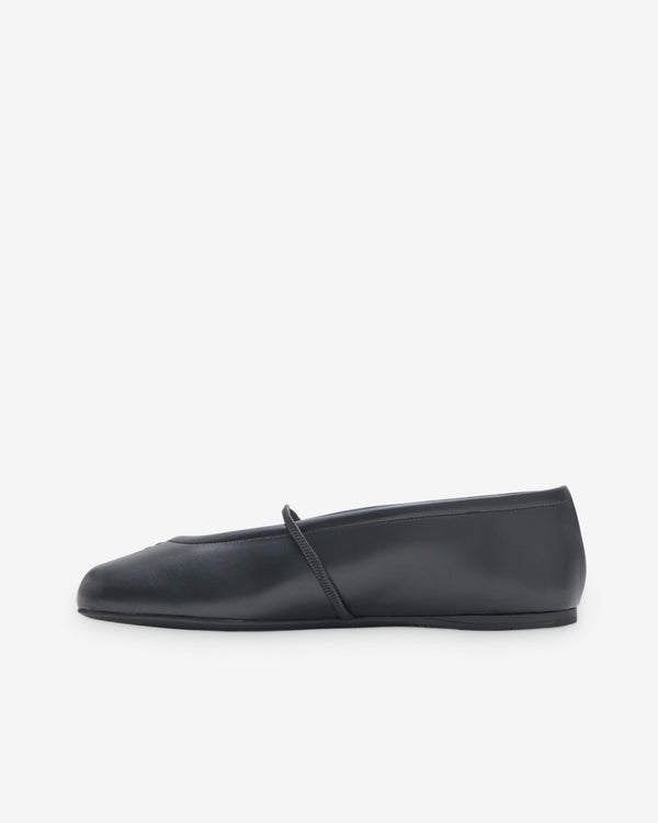 Miu Miu - Women's Flat Heeled Shoes - (Black)