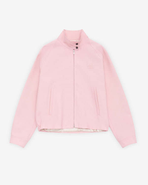 Miu Miu - Women's Kid Mohair Outerwear Jacket - (Peach)