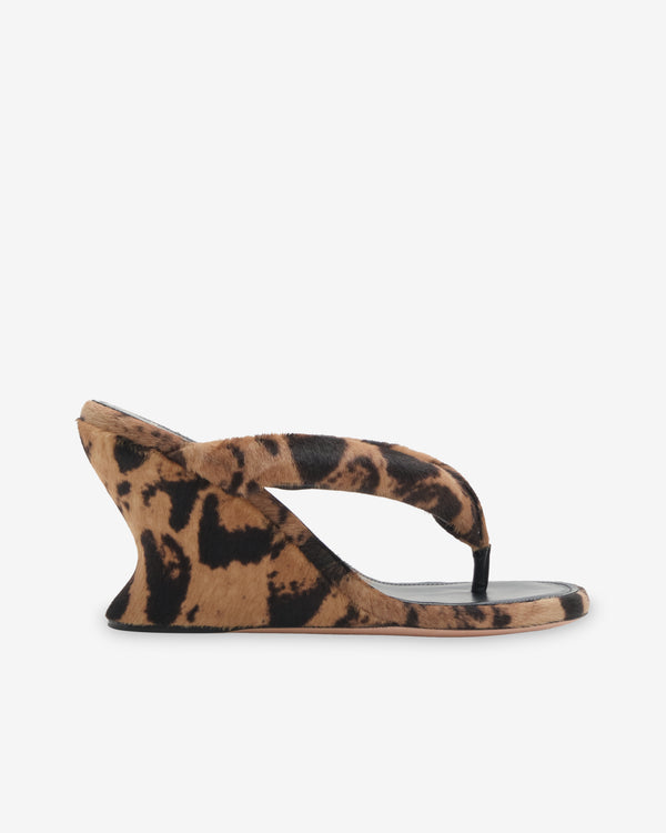 Balenciaga - Women's Gaeta Wedge Thong - (Ocelot)