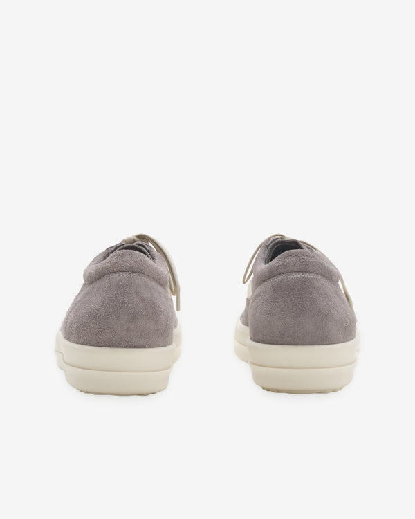 Rick Owens - Men's Vintage Sneaks - (Steel/Milk)
