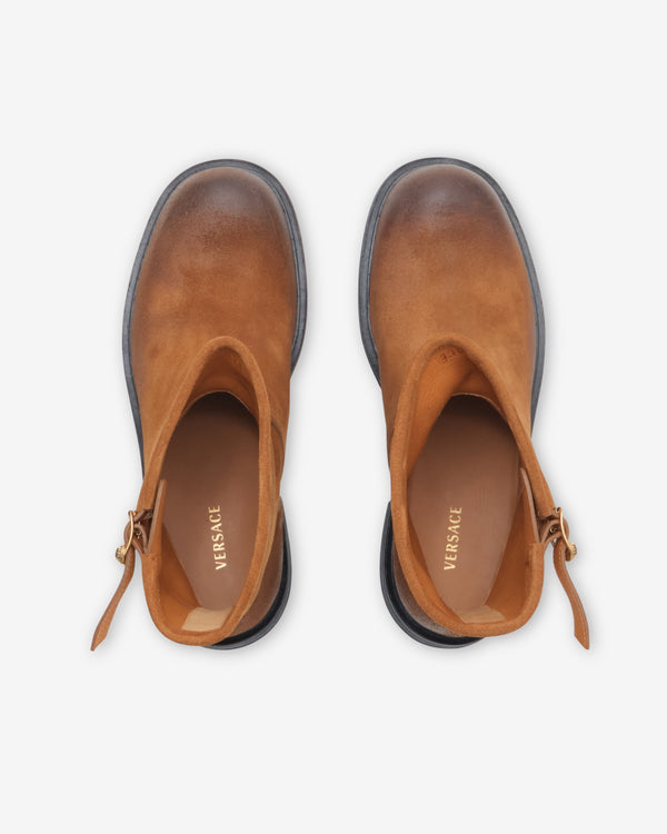 Versace - Men's Boots - (Chestnut)