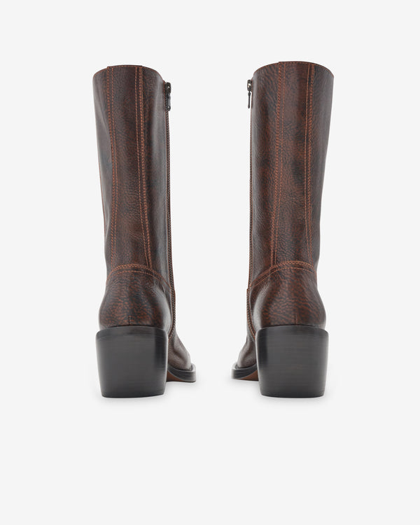 Dries Van Noten - Women's Boots - (Dark Brown)