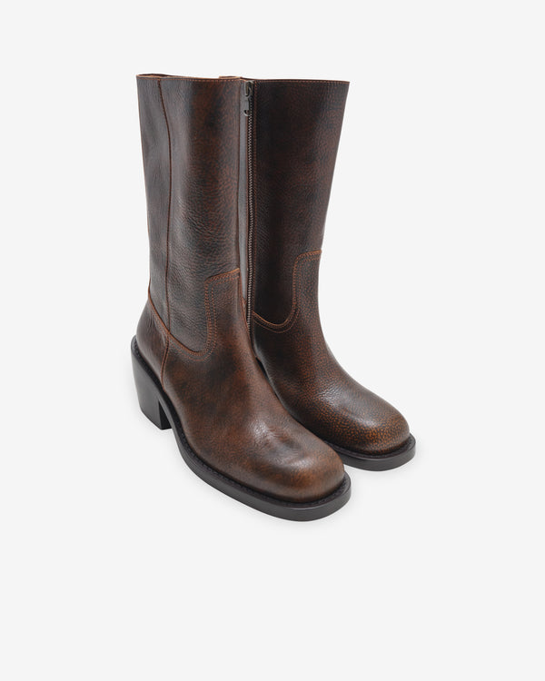Dries Van Noten - Women's Boots - (Dark Brown)