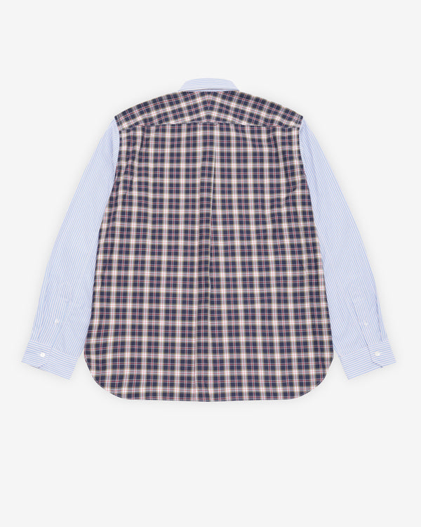 Junya Watanabe Man - Men's Panelled Shirt - (Multi)