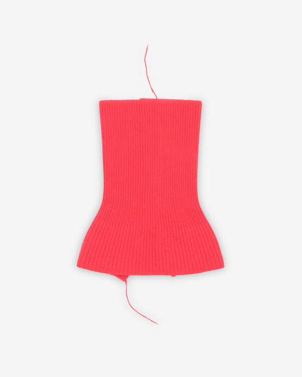 Sonia Carrasco - Women's Buttoned Up Knit Collar - (Red)