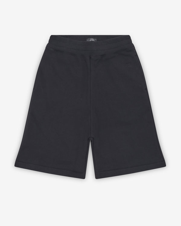 Aman x Kim Jones - Men's Logo Sweatshorts - (Black)