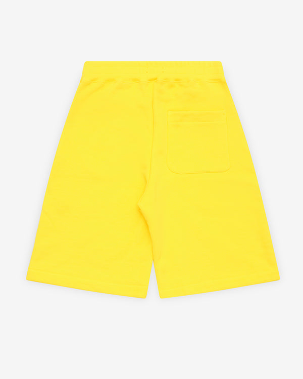 Aman x Kim Jones - Men's Logo Sweatshorts - (Yellow)
