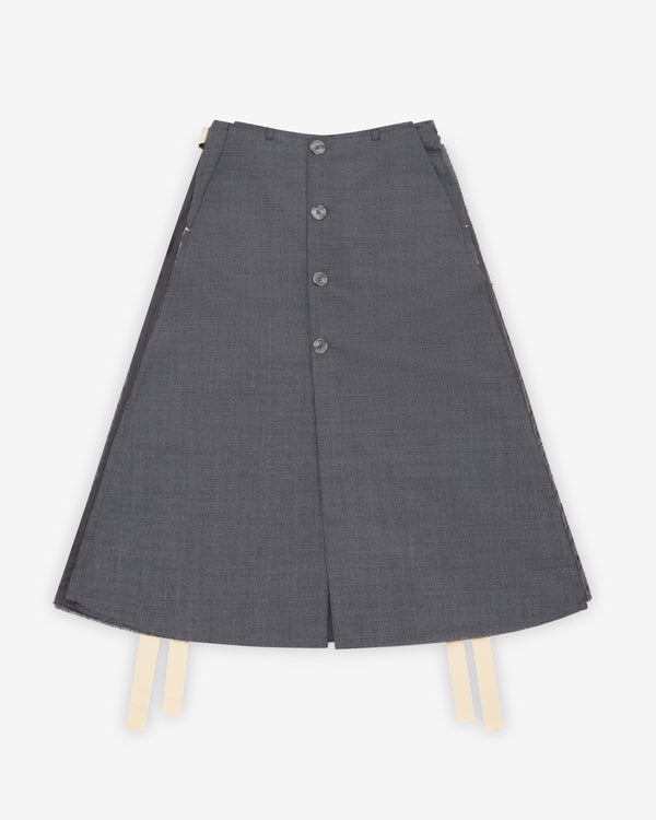 Sonia Carrasco - Women's Side Cut Skirt - (Gray)