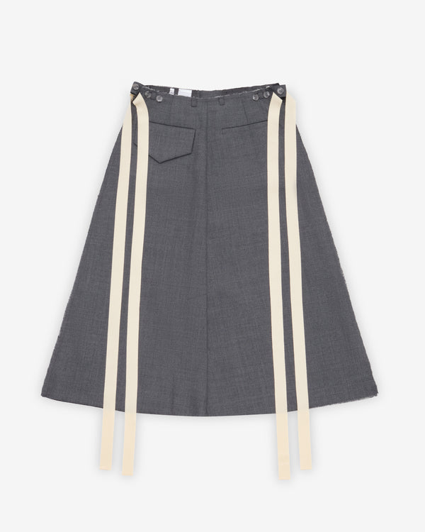 Sonia Carrasco - Women's Side Cut Skirt - (Gray)