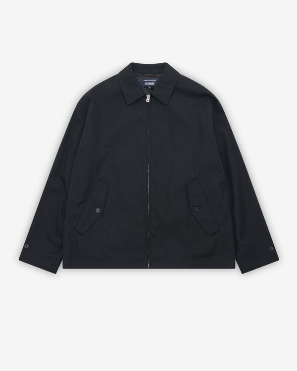 CDG Homme - Men's Zip-Up Jacket - (Black)