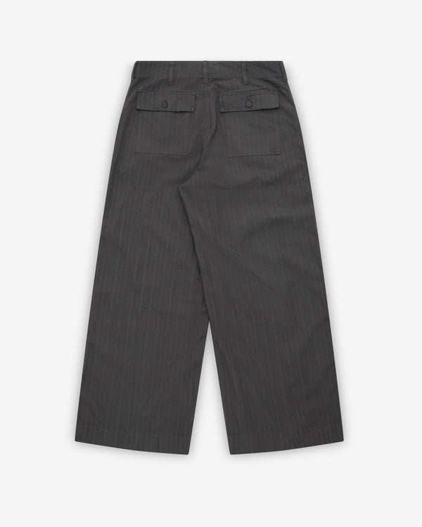 CDG Homme - Men's Pinstripe Pants - (Brown)