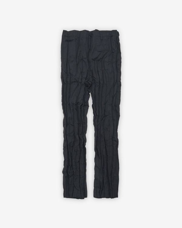 CDG Homme - Men's Textured Pants - (Black)