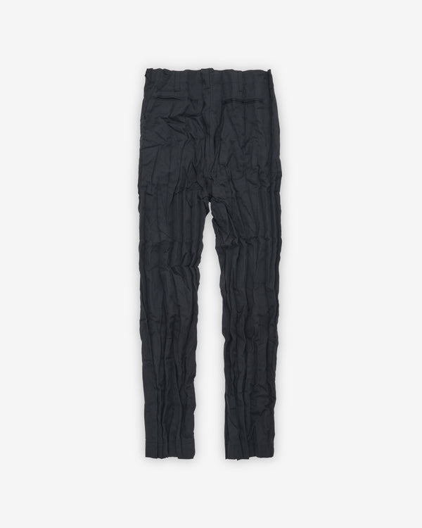 CDG Homme - Men's Textured Pants - (Black)