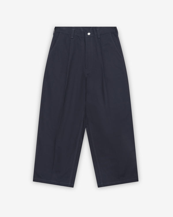 CDG Homme - Men's Wide Leg Pants - (Navy)