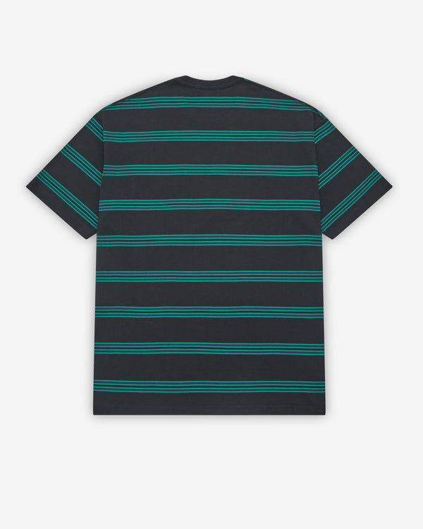 CDG Homme - Men's Striped T-Shirt - (Black)