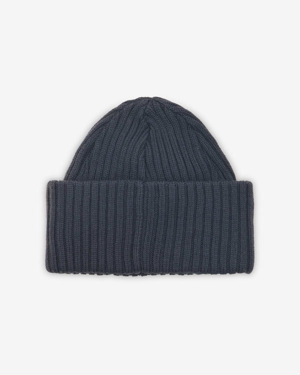 CDG Homme - Men's Ribbed Wool Beanie - (Navy)