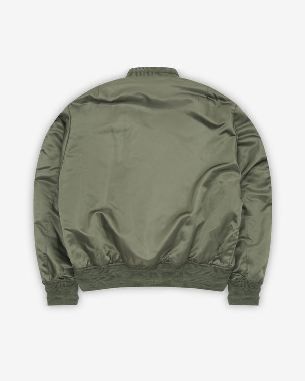 Walter Van Beirendonck - Men's Flower Power Bomber - (Military Green)