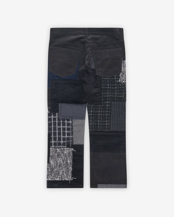 Junya Watanabe Man - Men's Patchwork Pants - (Black/Mix)