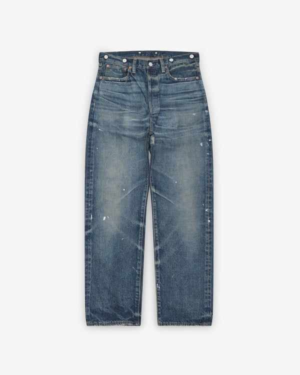 Junya Watanabe MAN - Men's Distressed Five Pocket Jeans - (Light Wash)