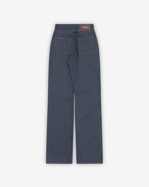 JW Anderson - Women's Straight Leg Jeans - (Indigo)