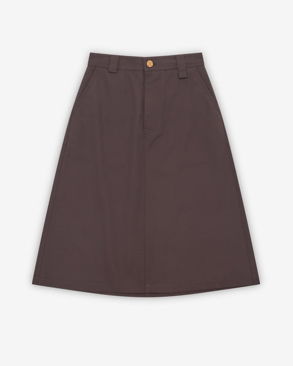 Willy Chavarria - Women's Uniform Skirt - (Brown)