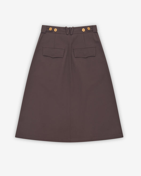 Willy Chavarria - Women's Uniform Skirt - (Brown)