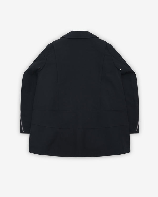 Black Comme des Garçons - Wool Biker Jacket - (Black)