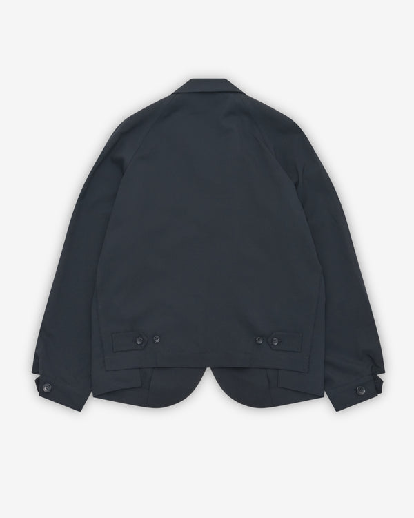 Black Comme des Garçons - Single Breasted Wool Jacket - (Black)
