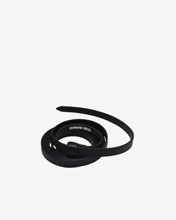 Edward Bess - Anthem Extreme Length Leather Belt - (Black)