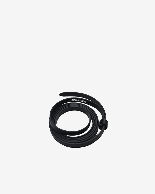 Edward Bess - Anthem Extreme Length Leather Belt - (Black)