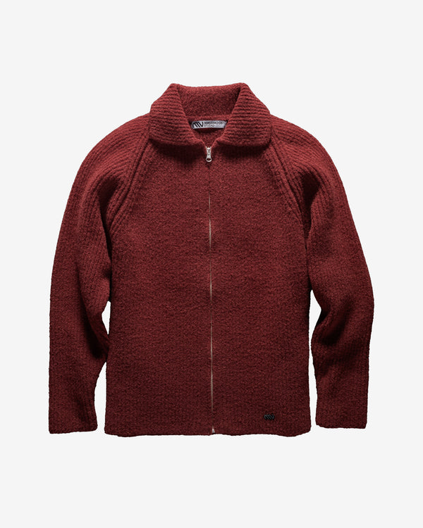 Massimo Osti - Men's Boucle Felted Cardigan - (Andorra)