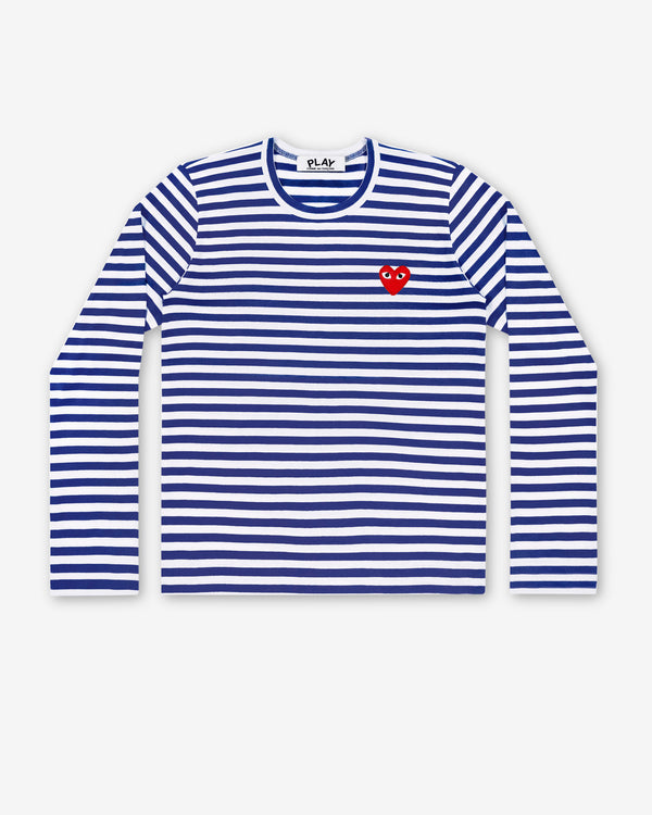 Play - Striped T-Shirt - (Navy/White)