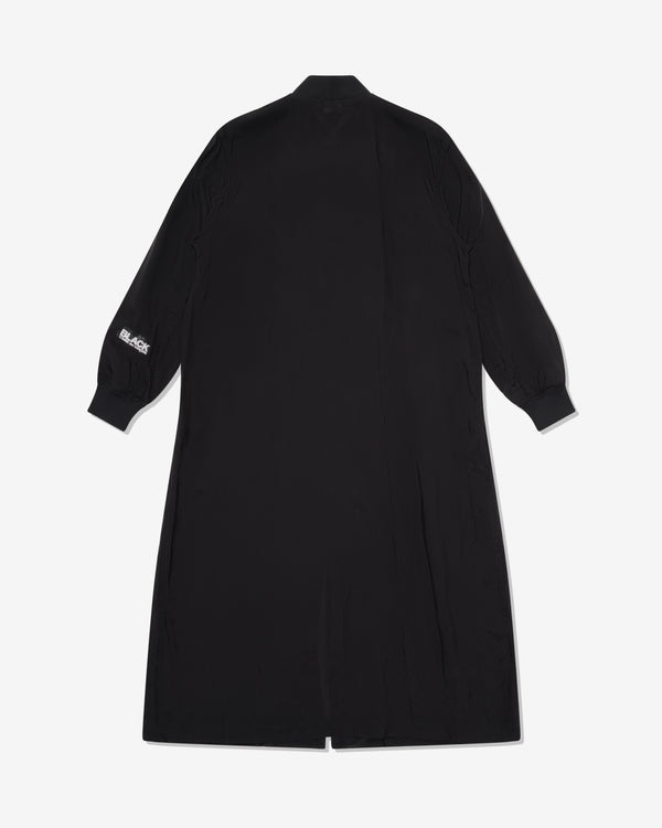 Black Comme des Garçons - Long Cupro Coat - (Black)