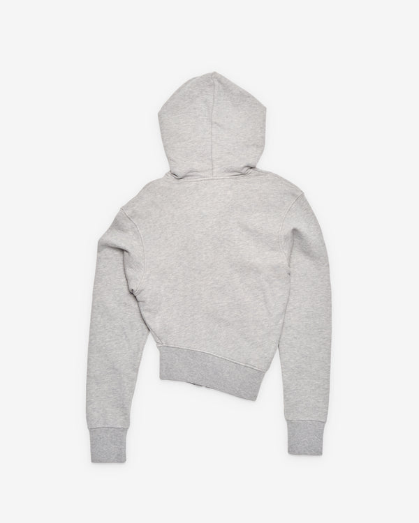 Vaquera - Women's Twisted Hoodie - (Grey)