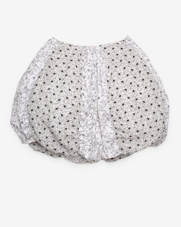 Pauline Dujancourt - Women's Arkadina Hybrid Skirt - (White/Black)