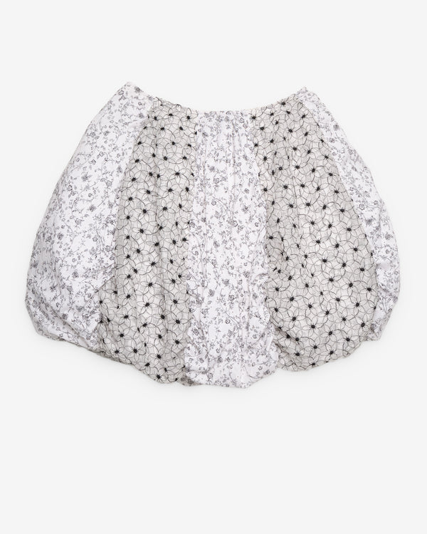 Pauline Dujancourt - Women's Arkadina Hybrid Skirt - (White/Black)