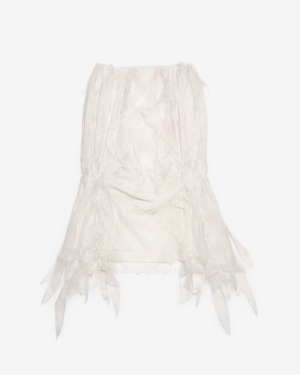 Pauline Dujancourt - Women's Seagull Lace Skirt - (White)