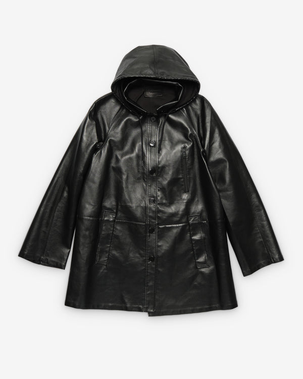 Prada - Women's Leather Caban - (Black)
