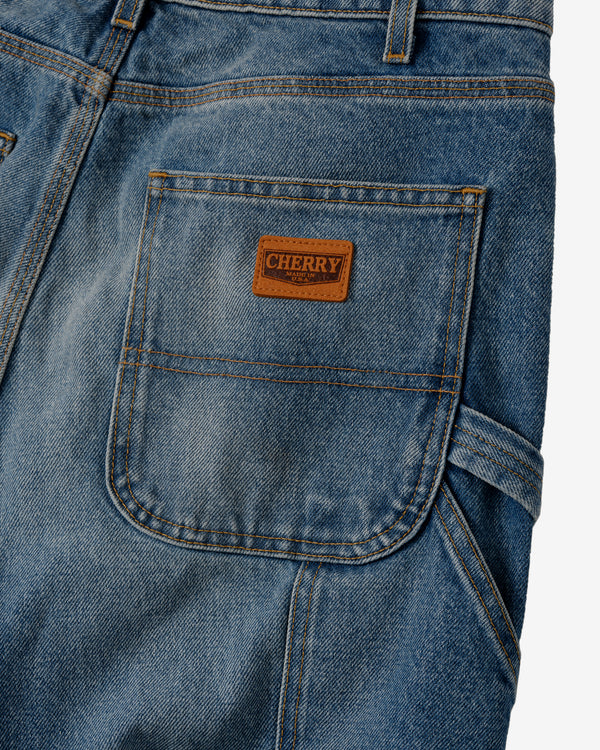 Cherry Los Angeles - Men's Denim Carpenter Pant - (Denim)